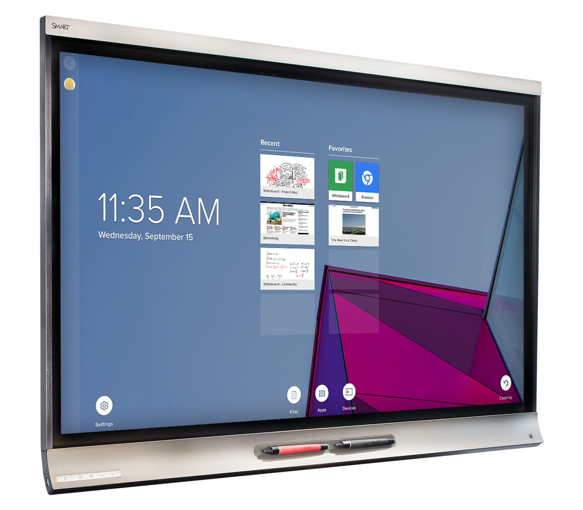 Smart Board SPNL-6065 for classroom and business_Refurbished