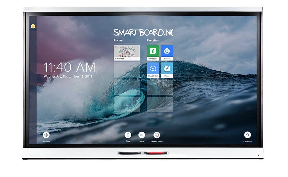 Smart Board SPNL-6065 for classroom and business_Refurbished