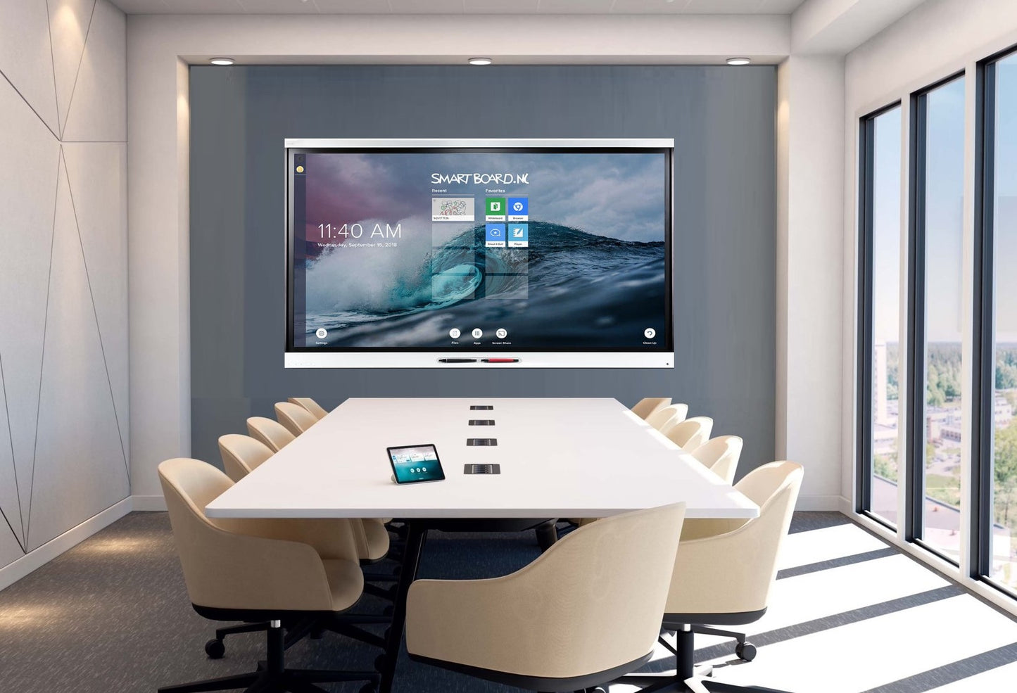 Smart Board SPNL-6065 for classroom and business_Refurbished