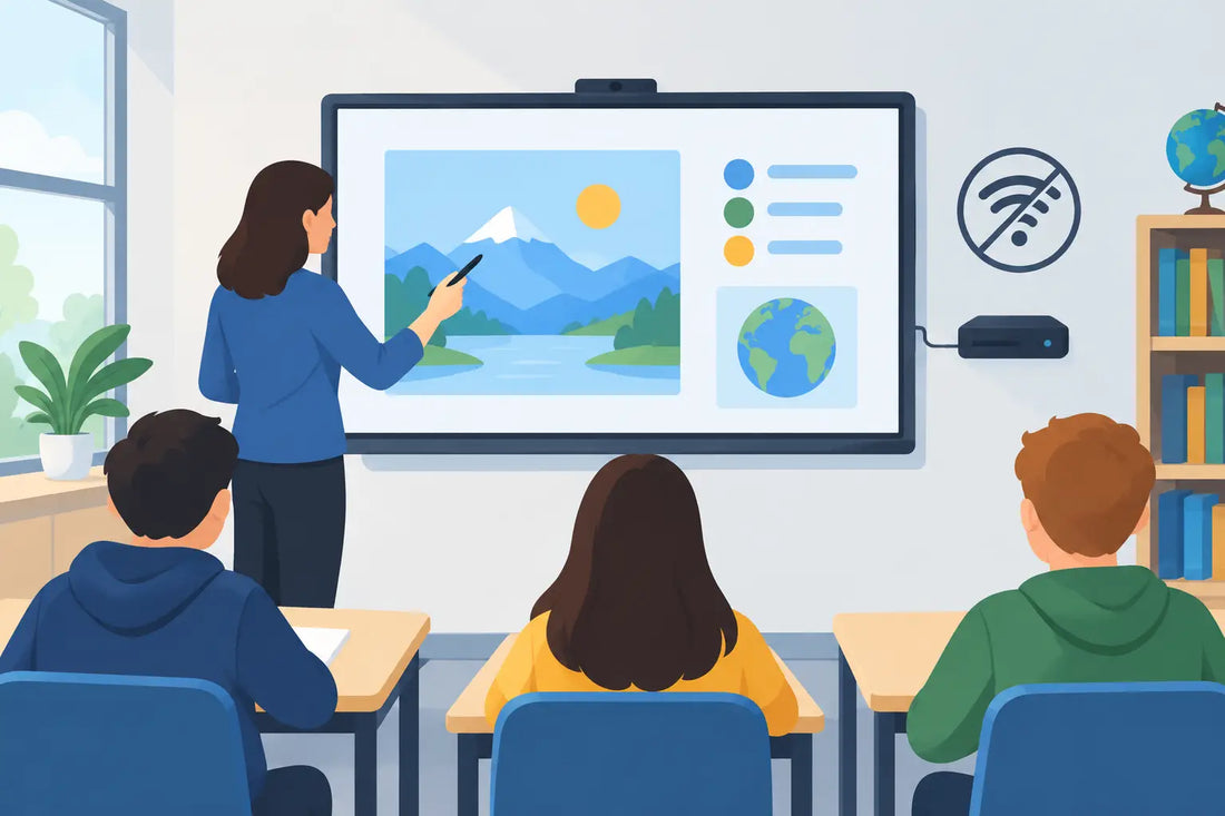 How Smart Boards Work Offline in Classrooms