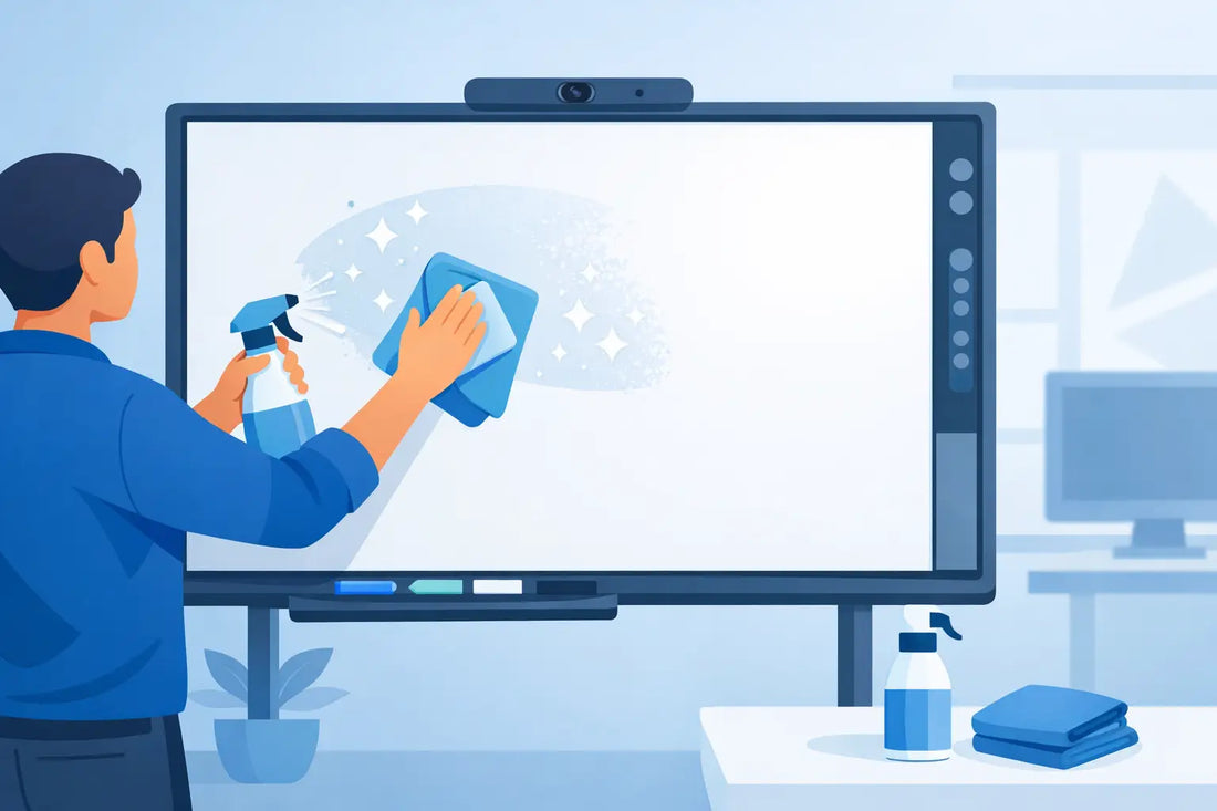 How to Clean an Interactive Whiteboard Safely