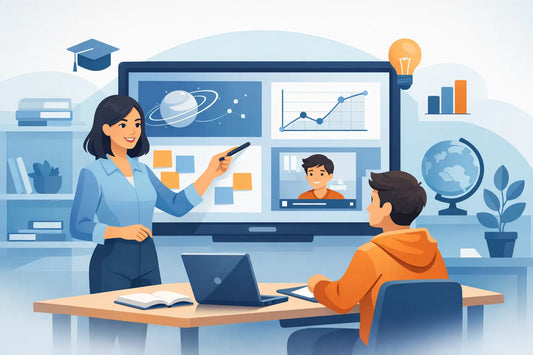Interactive Display for Tutoring Center Buyers