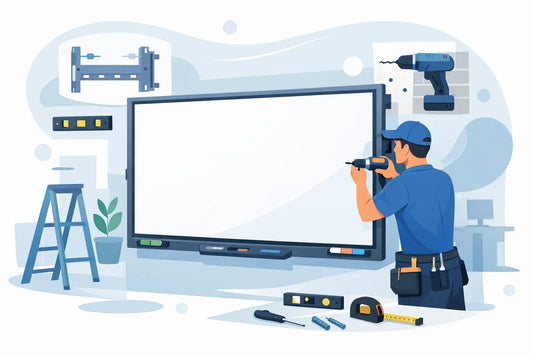 How to Mount Interactive Whiteboard Right