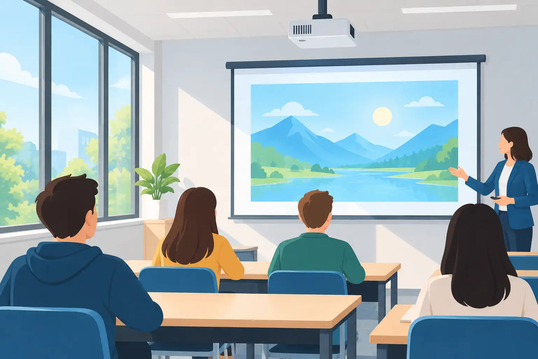 Projector Daylight Visibility for Classrooms