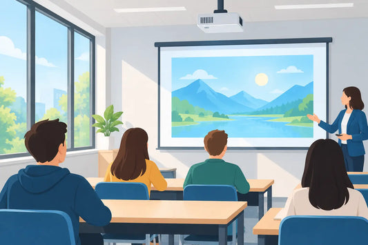 Projector Daylight Visibility for Classrooms