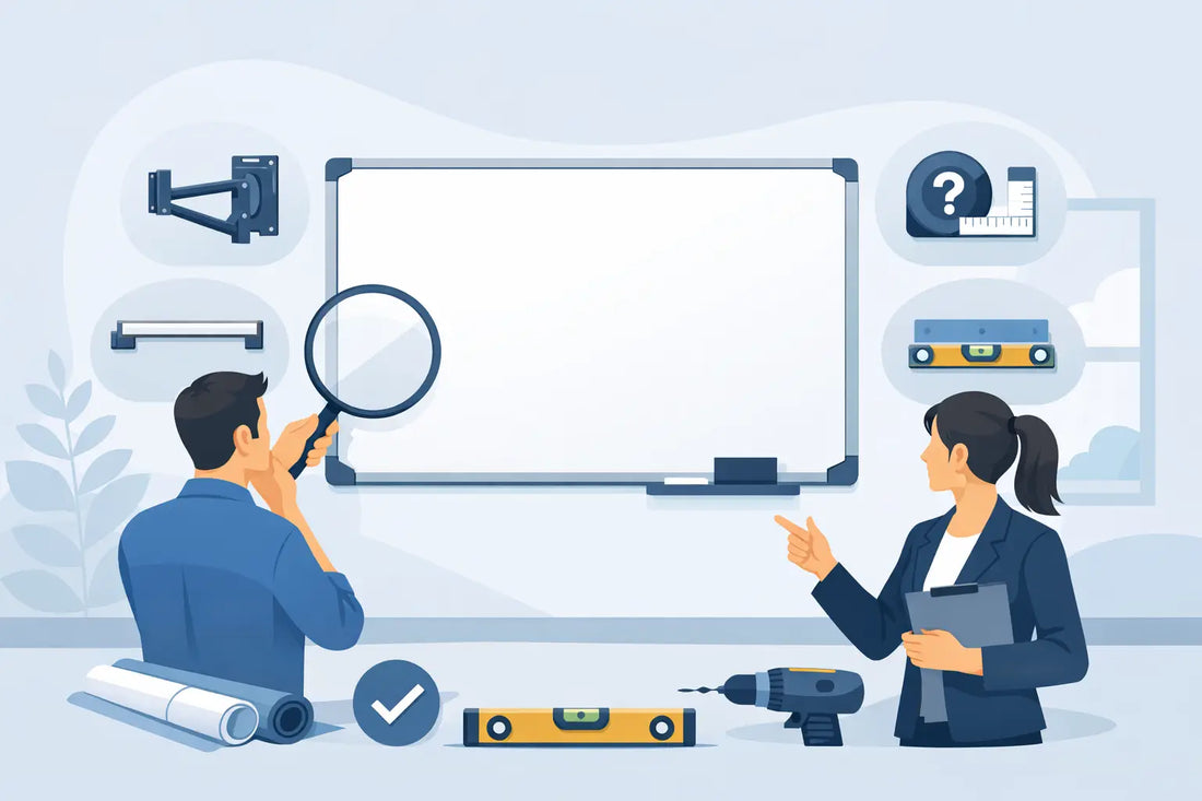 How to Pick a Whiteboard Wall Mount That Fits