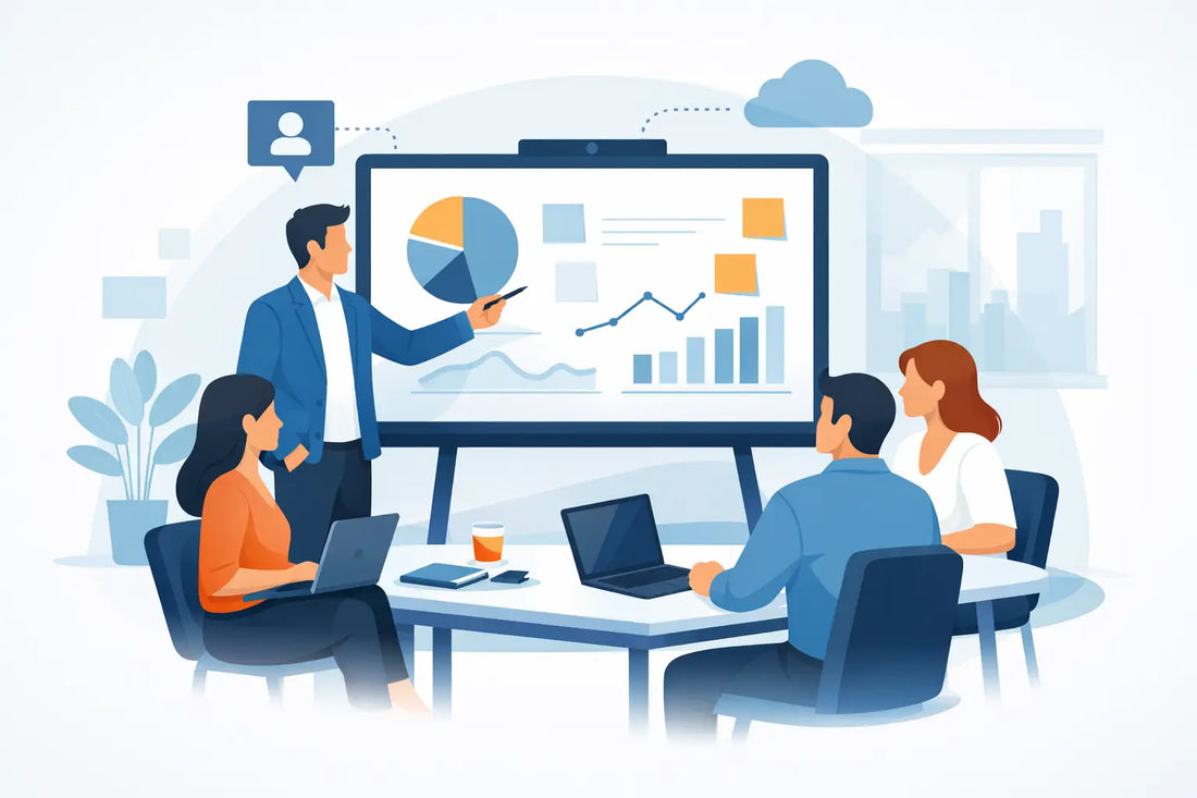 Smart Board for Small Business Presentations
