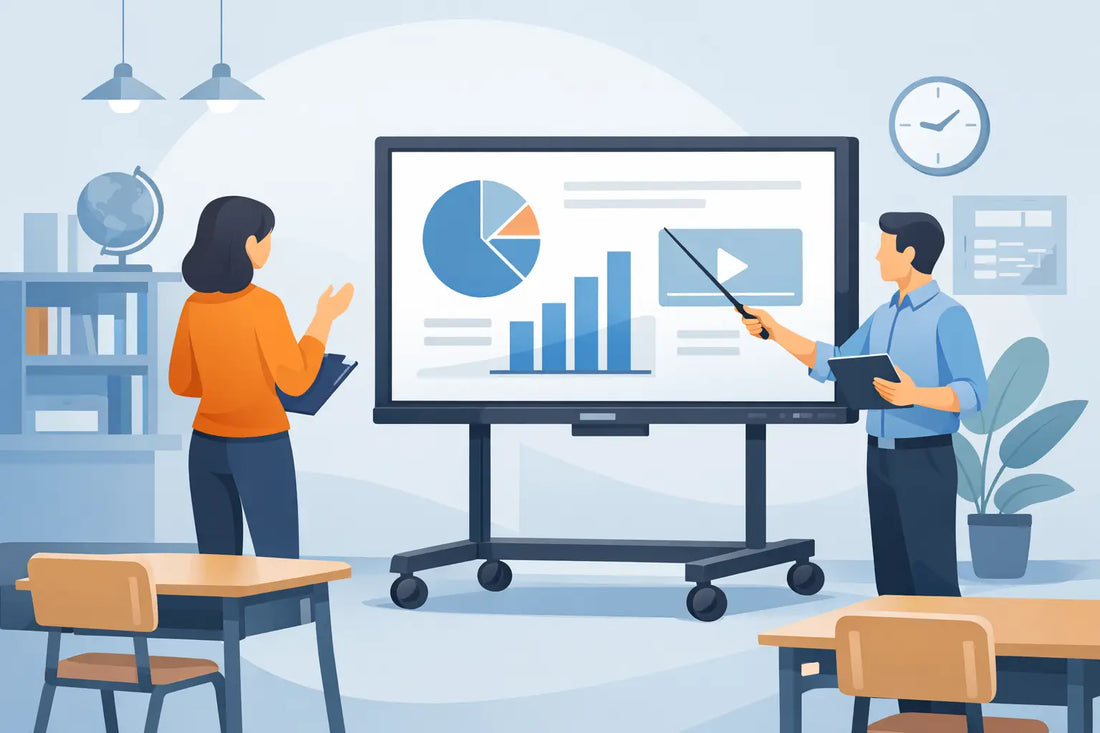 How to Choose a Classroom Display on Wheels