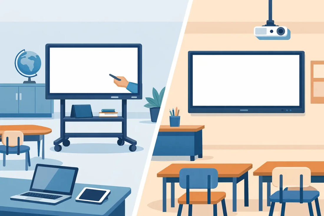 Mobile Stand vs Wall Mount for Classrooms
