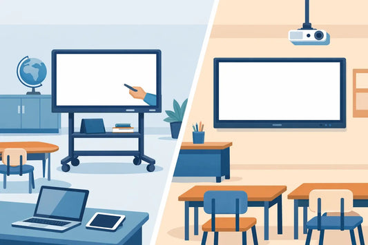 Mobile Stand vs Wall Mount for Classrooms