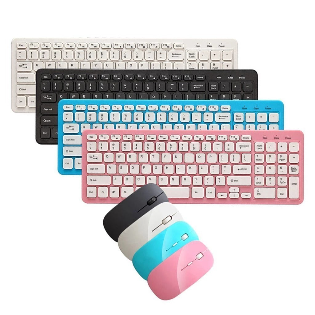 Wireless keyboard and mouse set