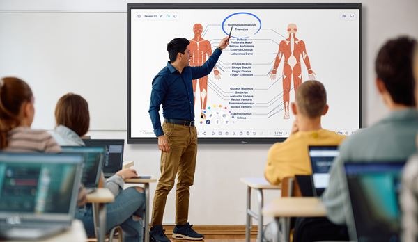 Optoma- 5863RK 86" Interactive 4K UHD flat panel