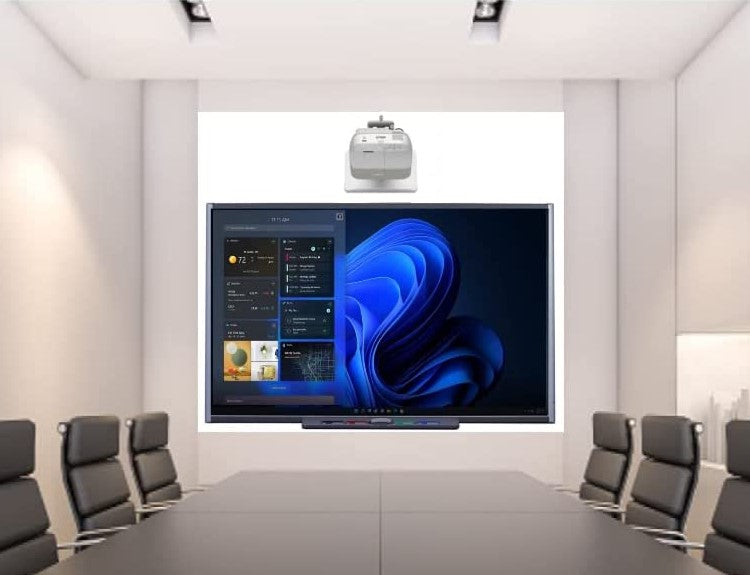 SMART Board SB600 Series Interactive Whiteboard with Projector Bundle for Home School