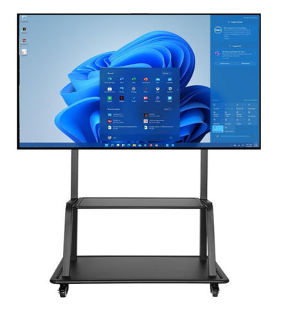 Mobile Floor Stand for Dell Interactive Touch Monitor