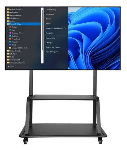 Mobile Floor Stand for Dell Interactive Touch Monitor
