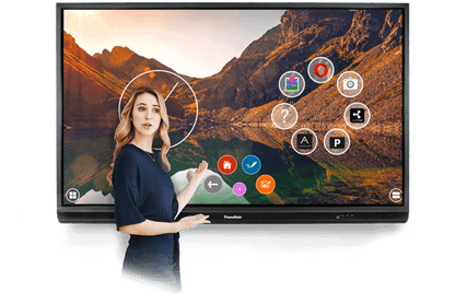 Electronic whiteboard for homeschool