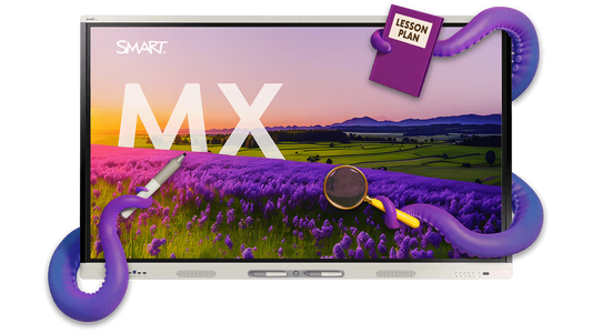 SMART Board MX (V5) Pro series interactive display with iQ