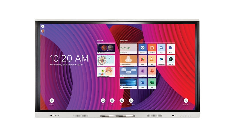 SMART Board MX with iQ MX286-V3 86" LED-backlit LCD display - 4K - for Interactive Communication