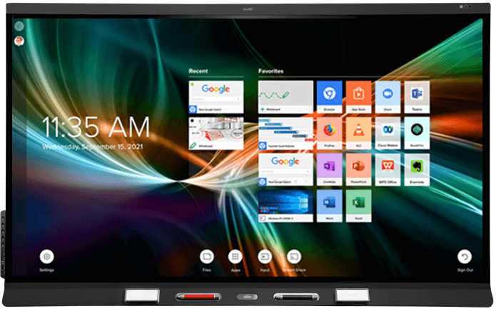 SMARTBOARD SBID-6565S-V3-P 65" 4K UHD Interactive Display