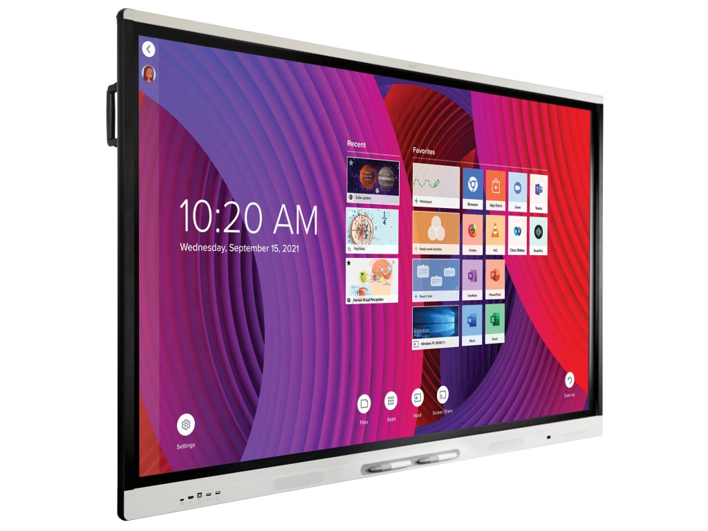 SMARTBOARD MX255-V3 - 55" Interactive Screen w/iQ, 4K UHD LED 60 Hz