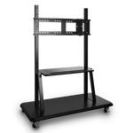 ViewSonic IFP7552-E2 ViewBoard Bundle with 75” ViewBoard IFP7552 4K Interactive Flat Panel, a LB-WIFI-001 wireless AC Adapter, and a VB-STND-001 Mobile Trolley Cart