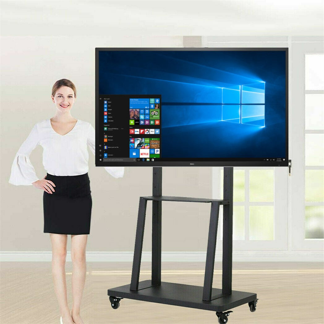 Mobile Floor Stand for Dell Interactive Touch Monitor